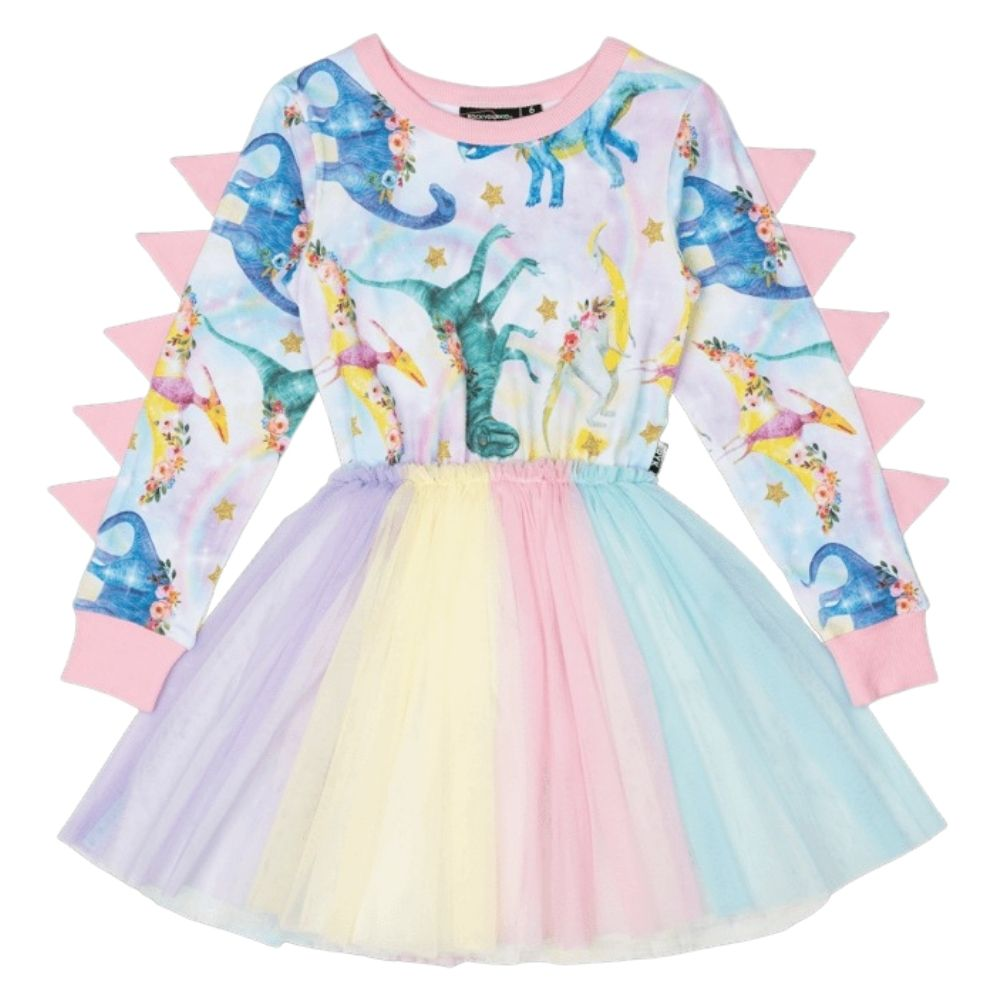 Rock Your Kid Dinosaur Parade Circus Dress