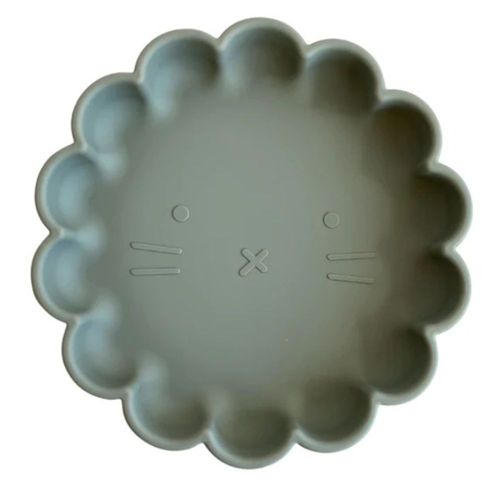 Petite Eats Silicone Lion Plate
