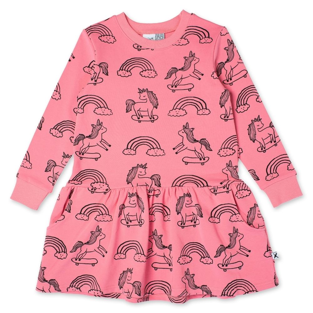 Minti Skating Unicorns Dress