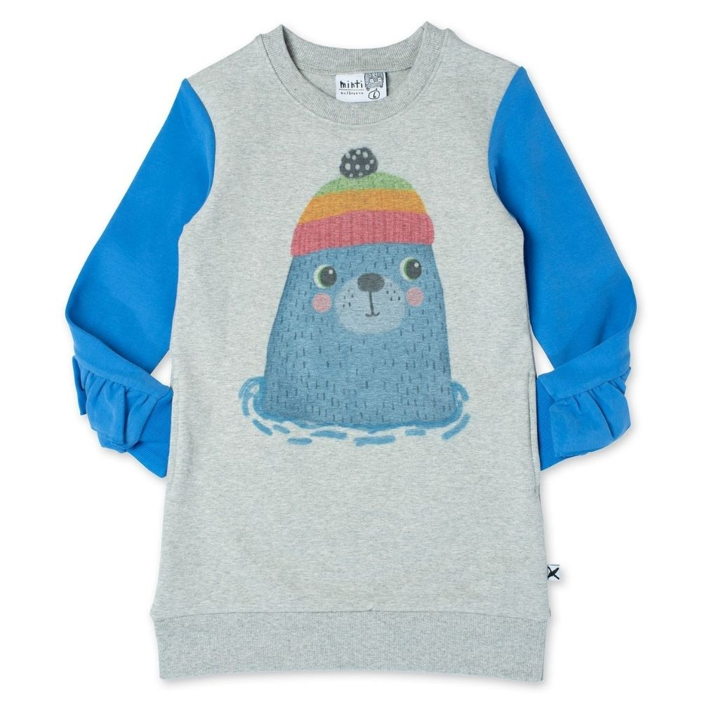 Minti Cosy Seal Furry Dress