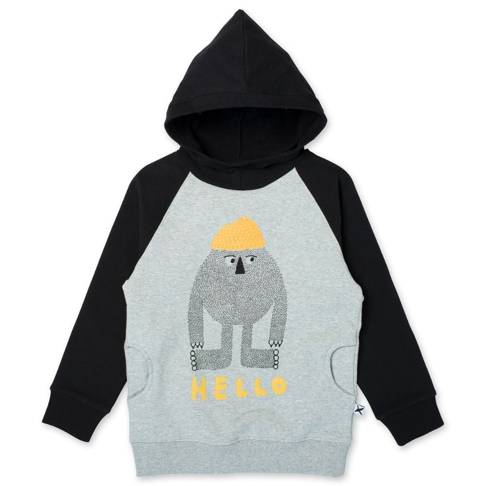 Minti Hello Later Yeti Furry Hoodie