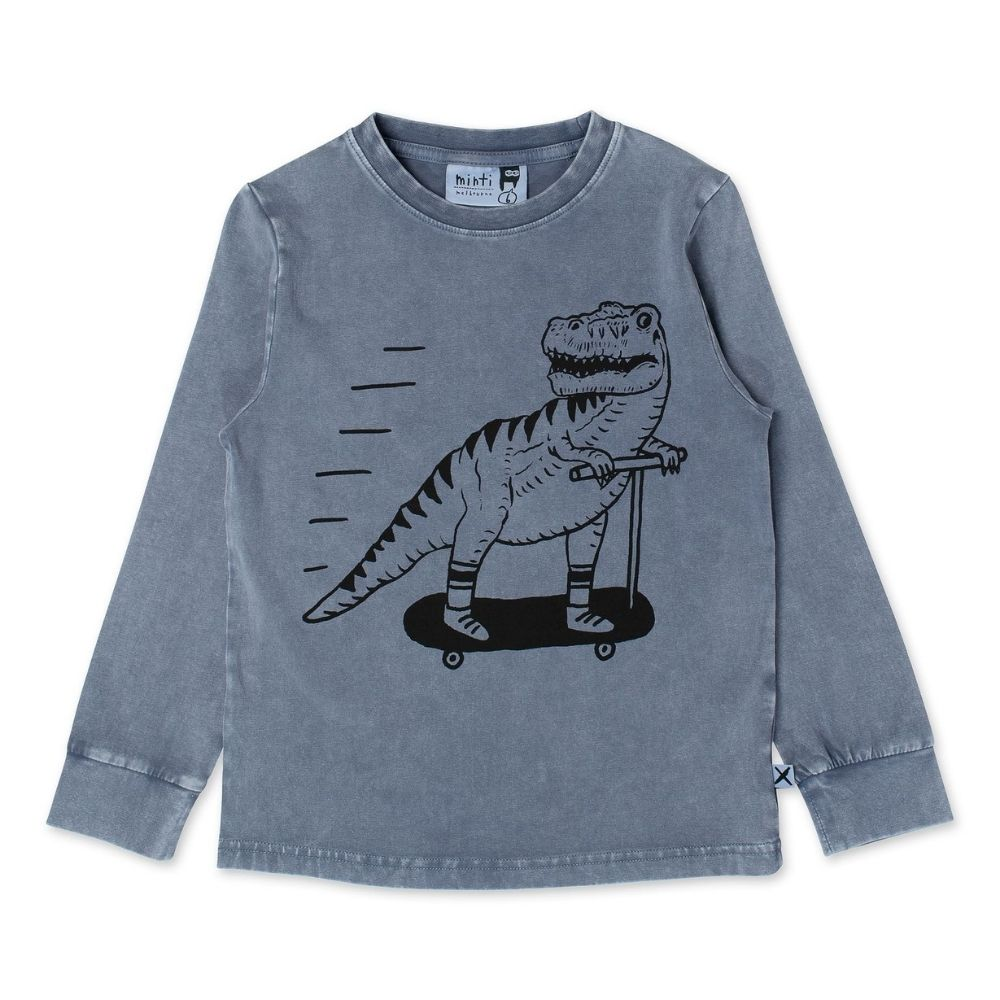 Minti Scooting Dino Tee