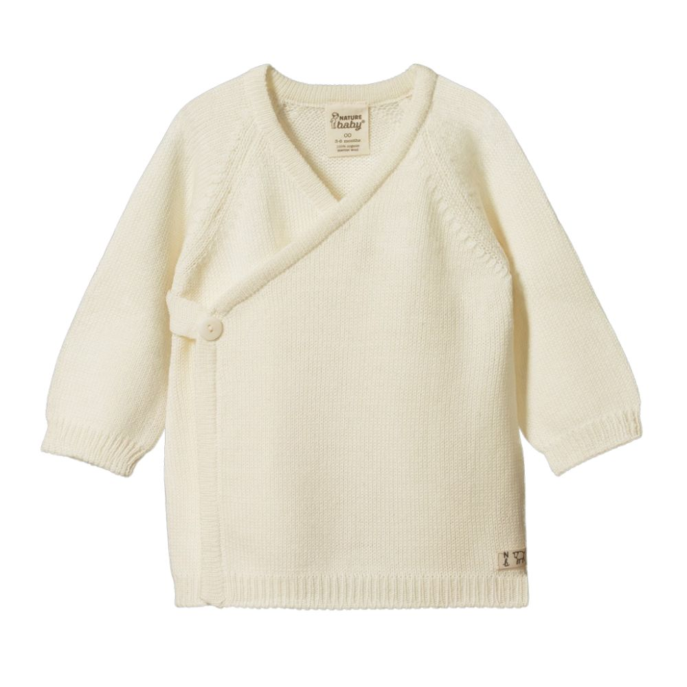 Nature Baby Merino Knit Kimono Jacket