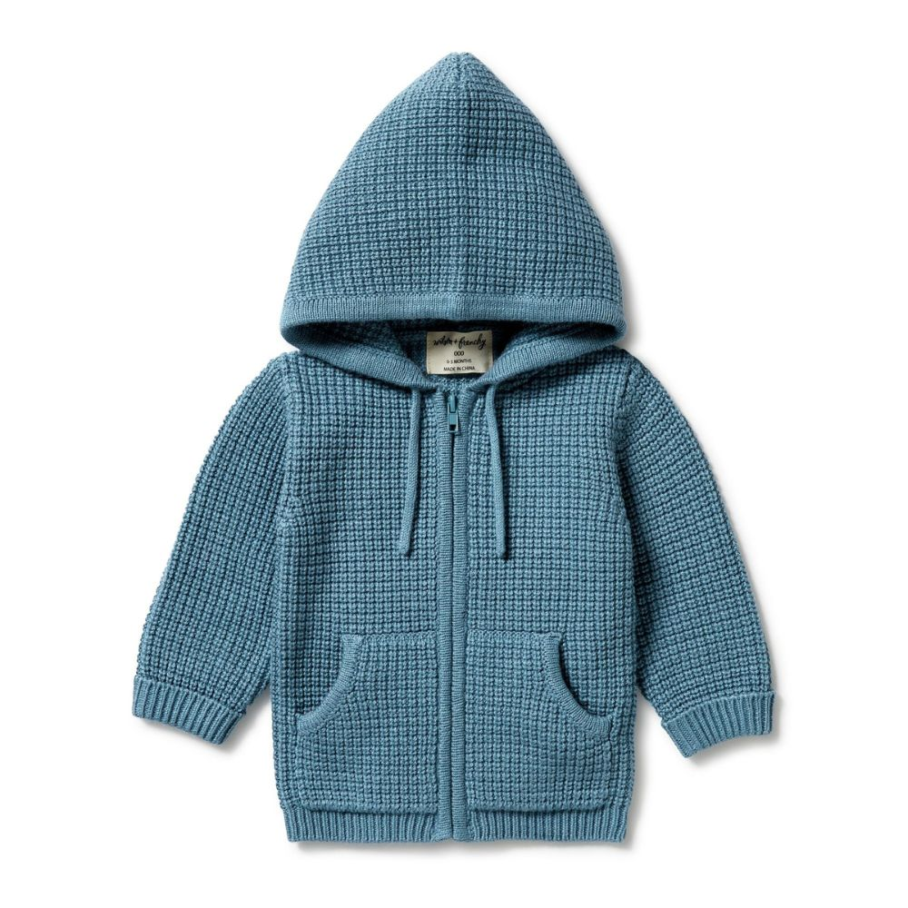 Wilson + Frenchy Knitted Zipped Jacket