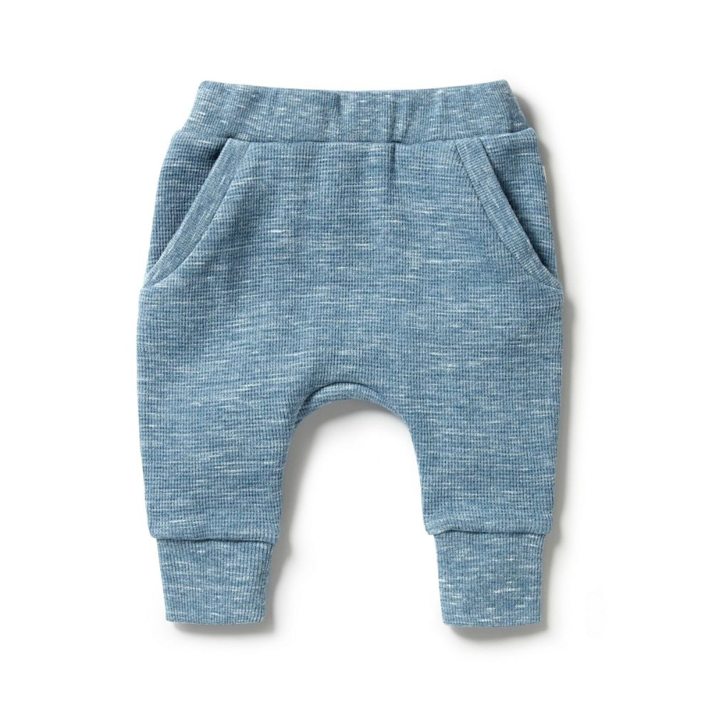 Wilson + Frenchy Organic Waffle Slouch Pant