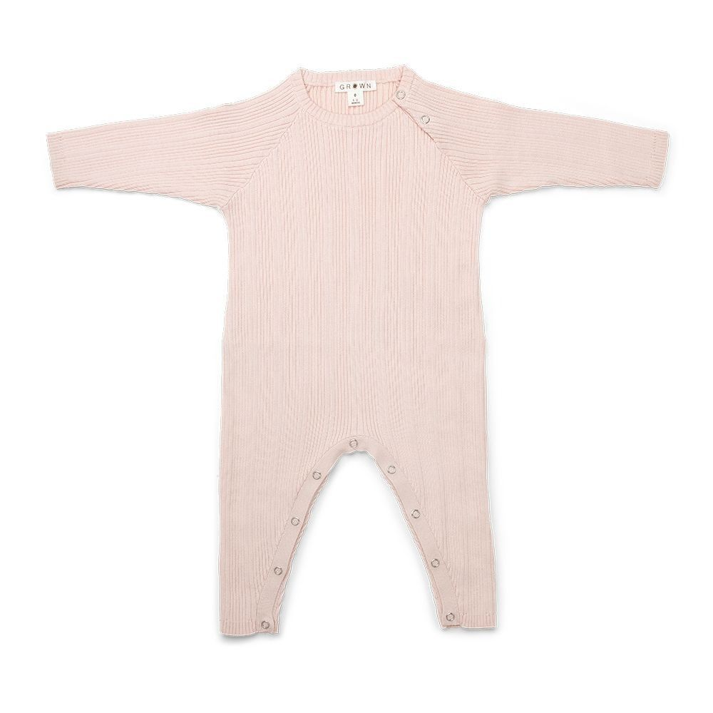 Grown Oragnic Ribbed Jumpsuit