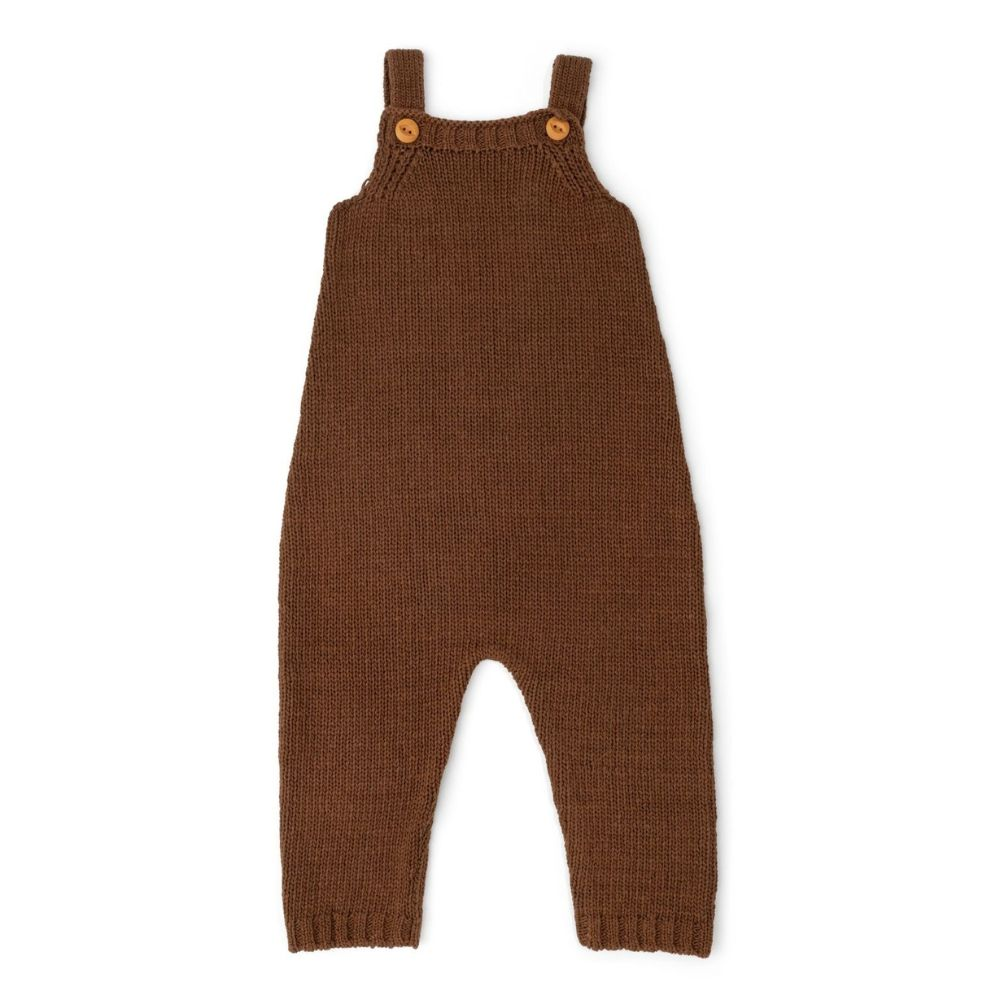 Grown Organic Knit Overalls