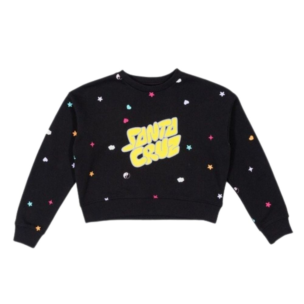 Santa Cruz Bubble Stack Crop Sweater