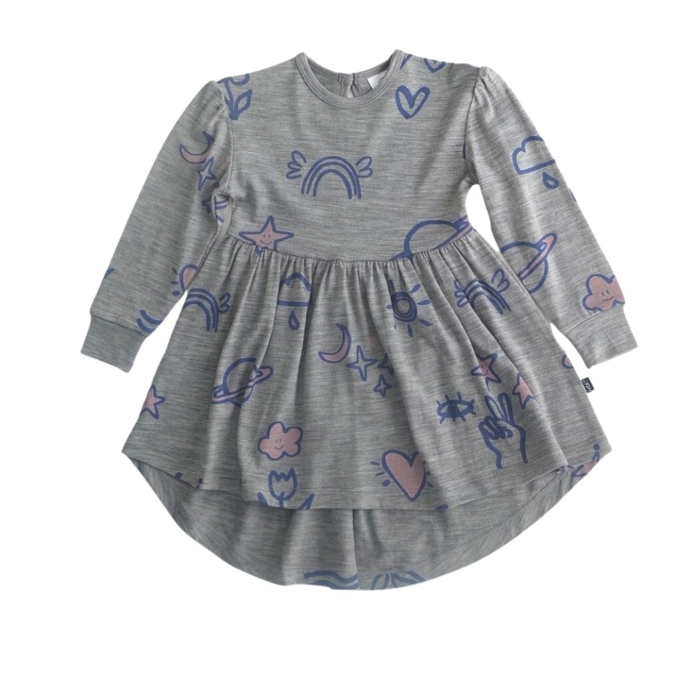 Little Flock of Horrors Emilia Swing Dress