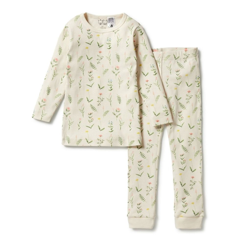 Wilson + Frenchy Organic Long Sleeve Pyjamas
