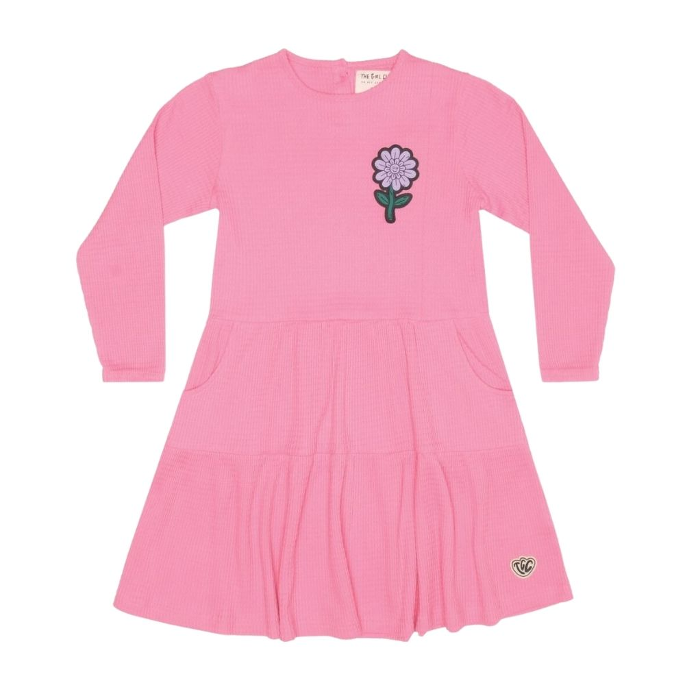 The Girl Cllub Flower Patch Waffle Play Dress