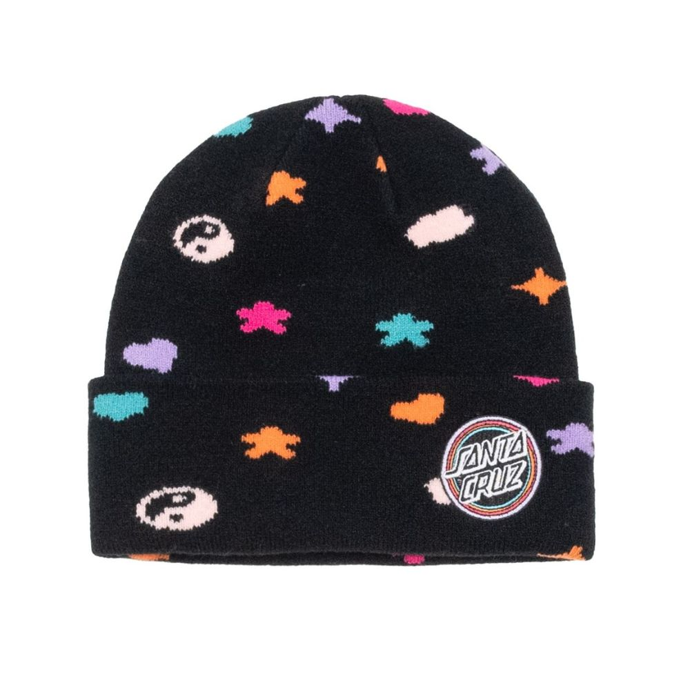 Santa Cruz Bow Dot Patch Beanie