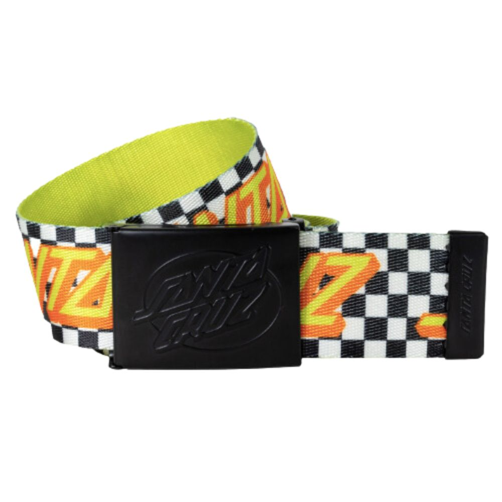 Santa Cruz Classic Strip Check Reversible Belt