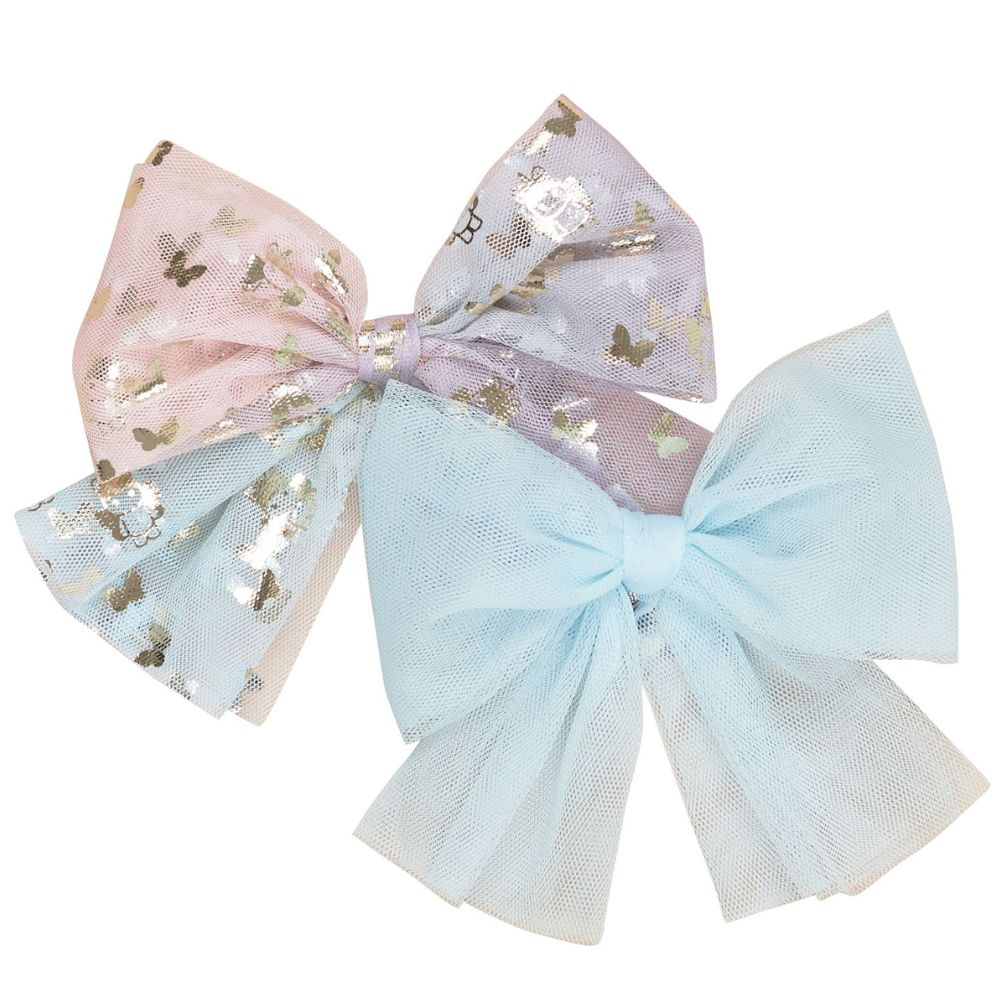 Huxbaby Butterfly Unicorn Tulle Hair Bows