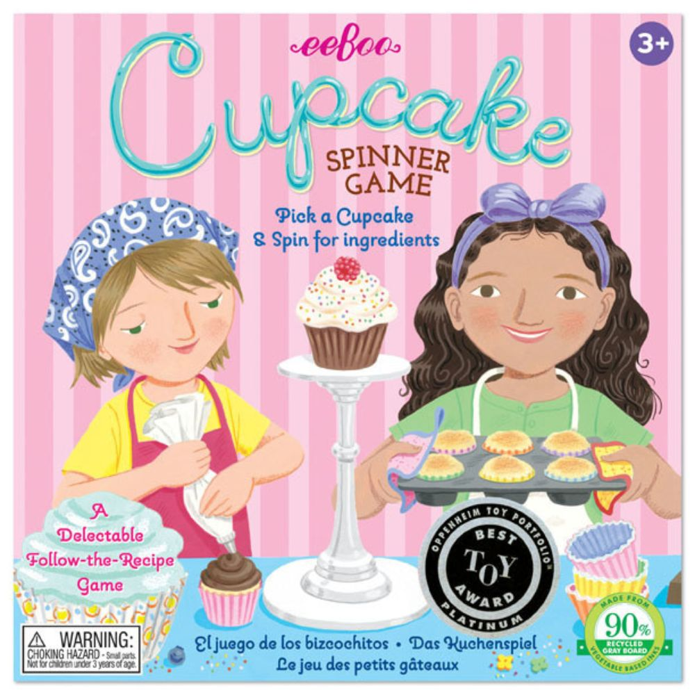 eeBoo Cupcake Spinner Game