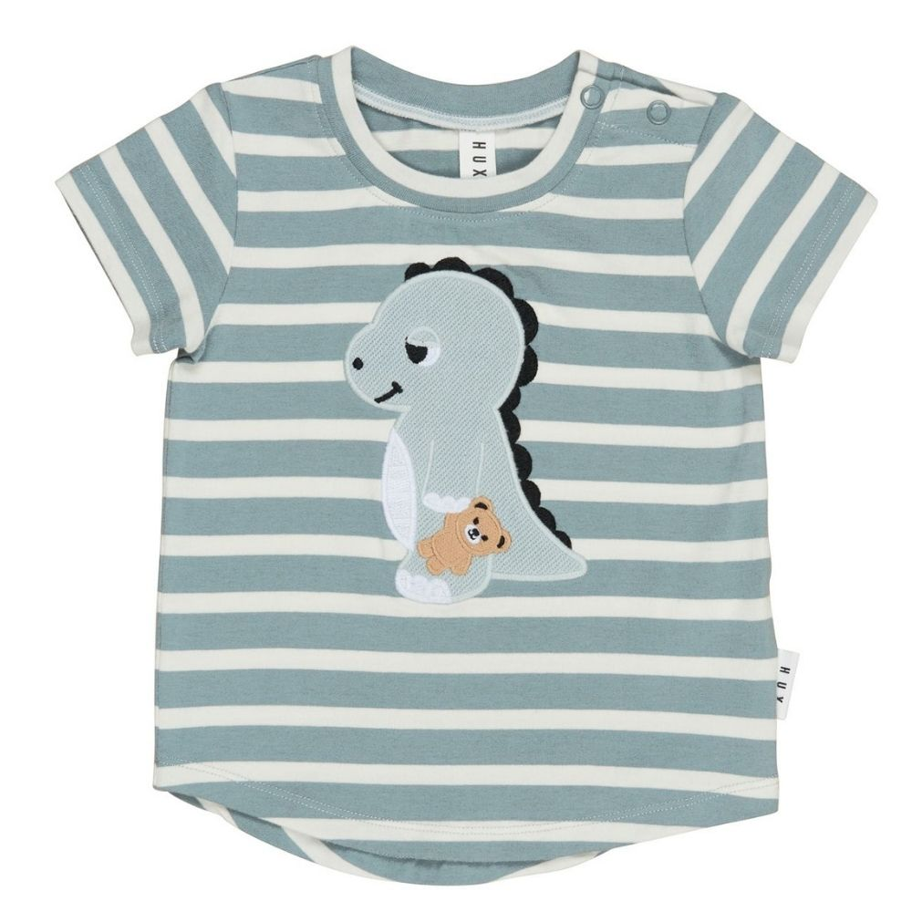 Huxbaby Dino Stripe T-Shirt