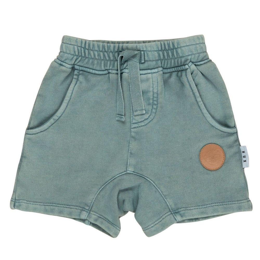 Huxbaby Vintage Slate Slouch Shorts