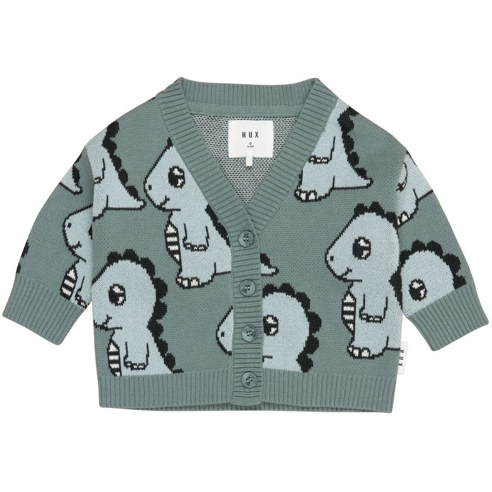 Huxbaby Dino Boxy Cardi