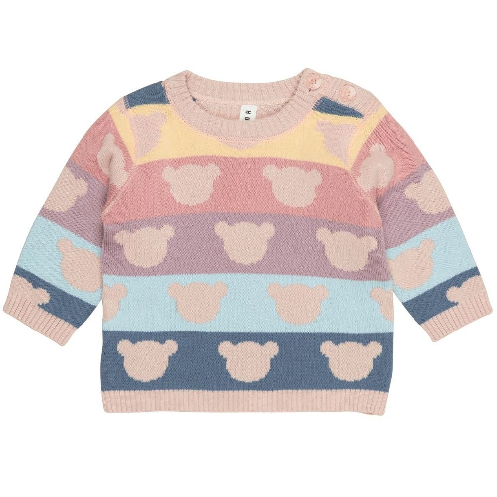 Huxbaby Rainbow Bear Knit Jumper