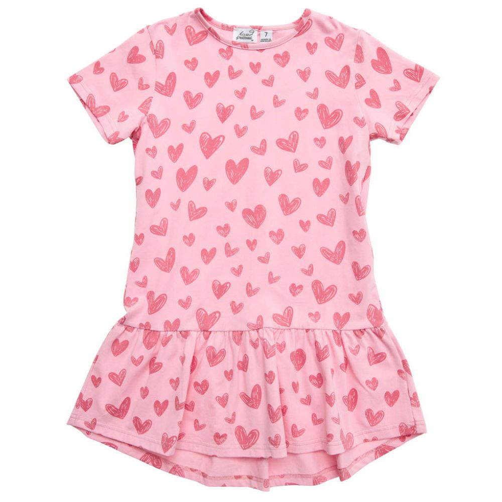 Kissed by Radicool Hearts Frill Dress