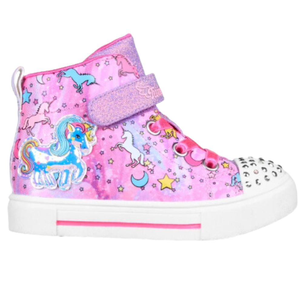 Skechers Twinkle Sparks Unicorn Daydream Boot - Toddler