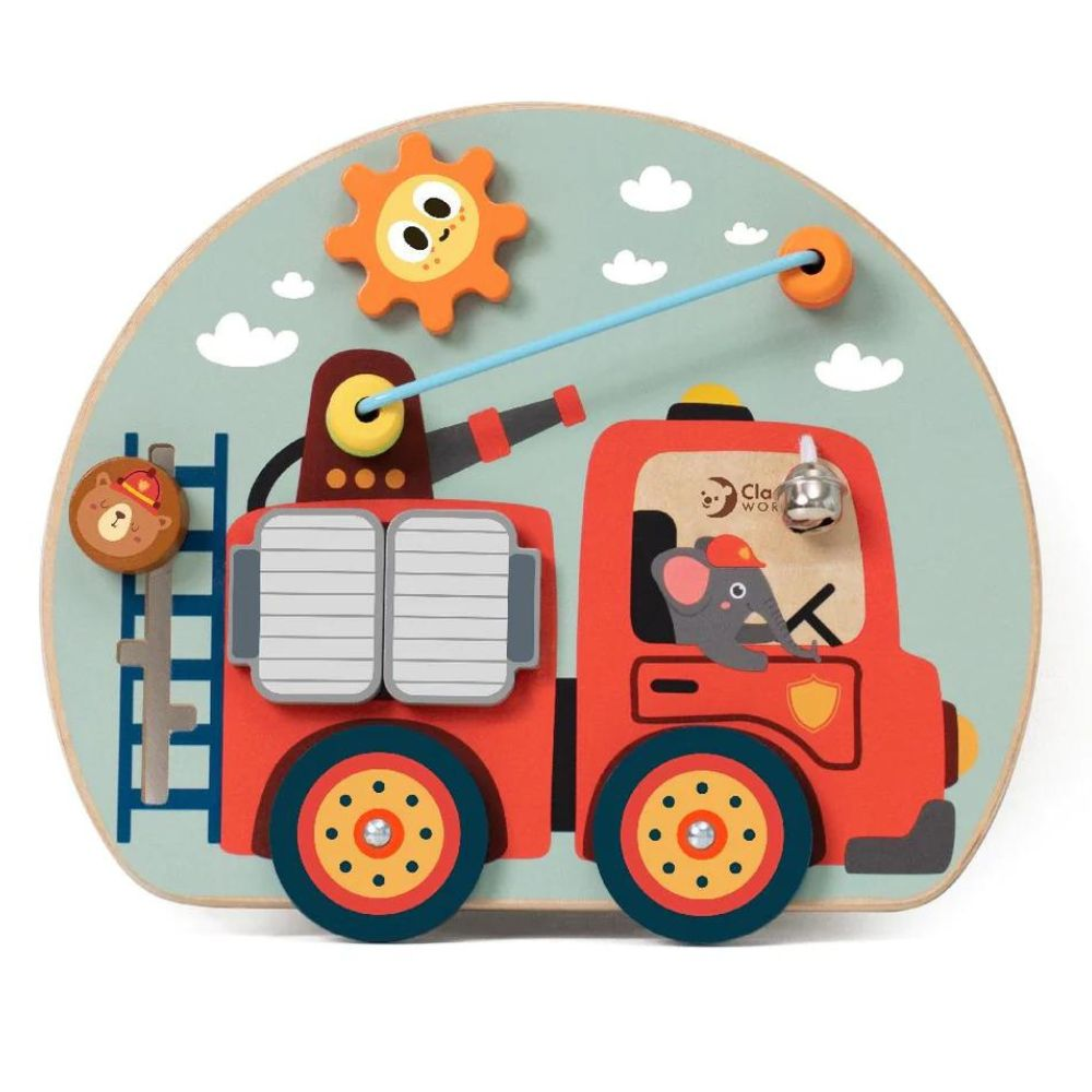 Classic World Fire Truck Busy Board