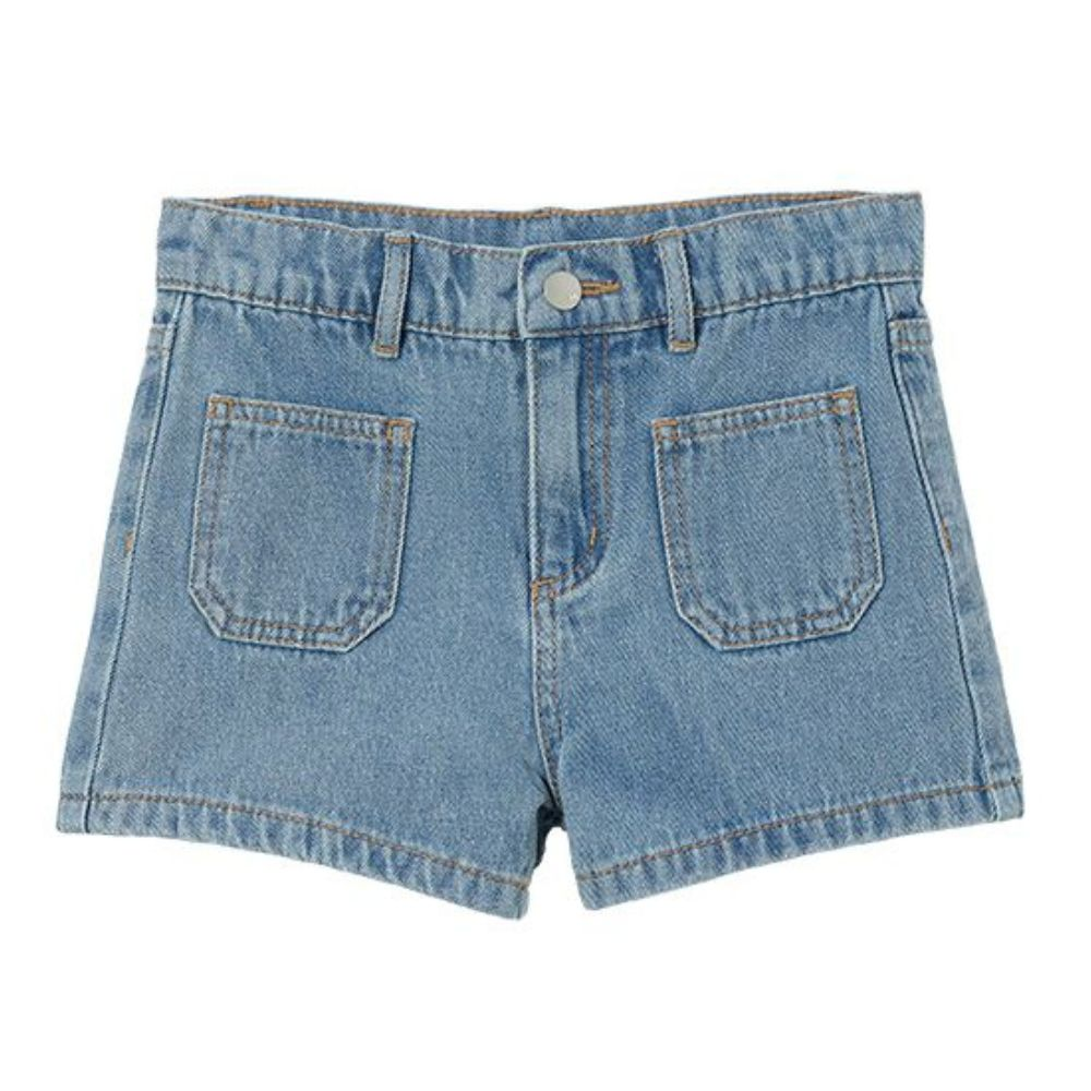 Milky Utility Denim Short