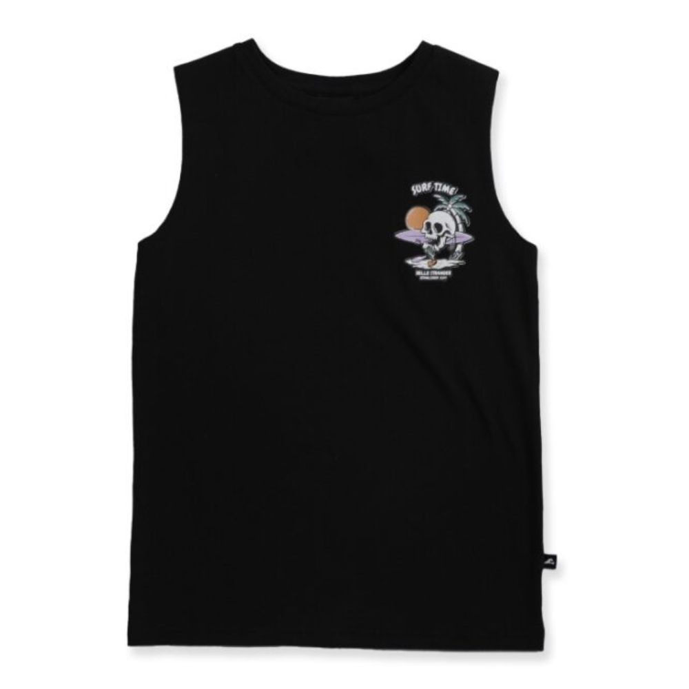 Hello Stranger Surf Time Muscle Tee