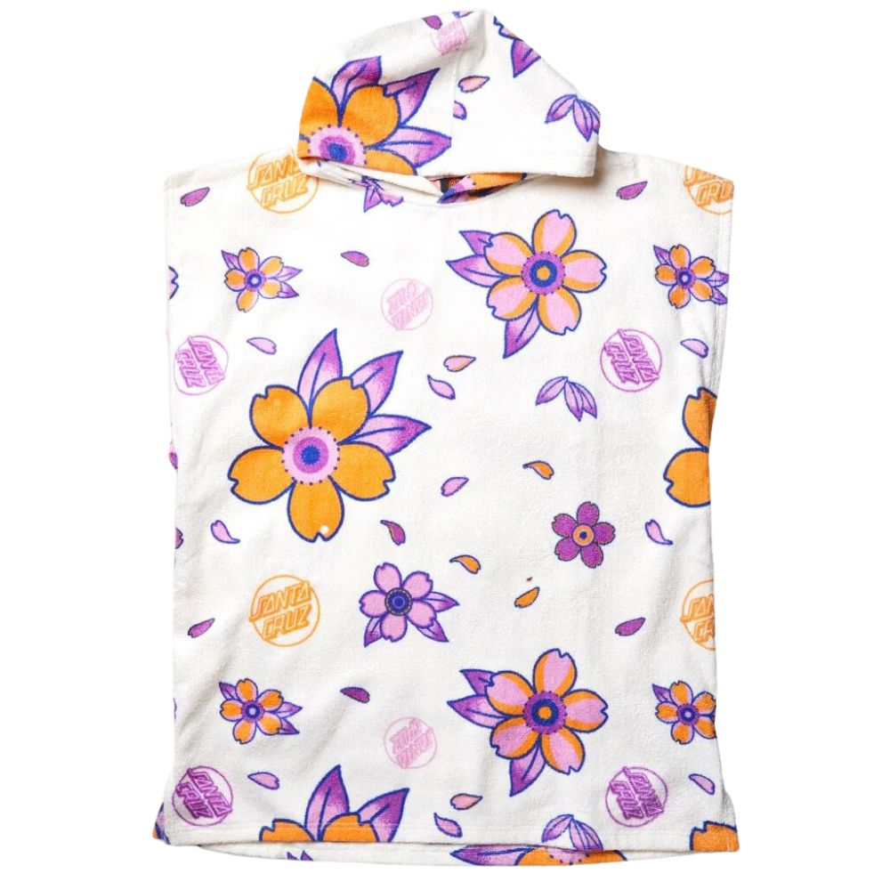Santa Cruz Blooming Opus Dot Hooded Towel