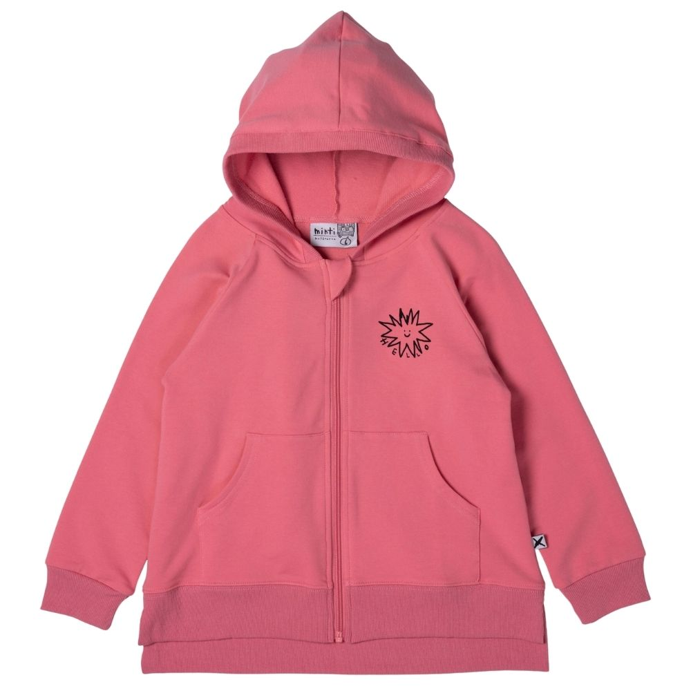 Minti Hello Star Zip Up Hoodie