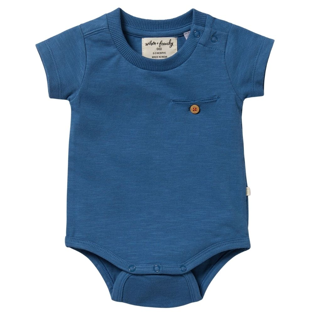 Wilson + Frenchy Organic Pocket Bodysuit