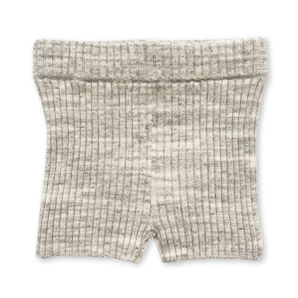 Grown Knitted Rib Bike Shorts