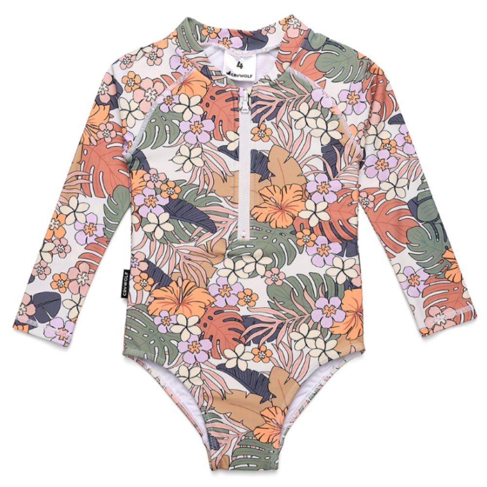 Crywolf Long Sleeve Swimsuit