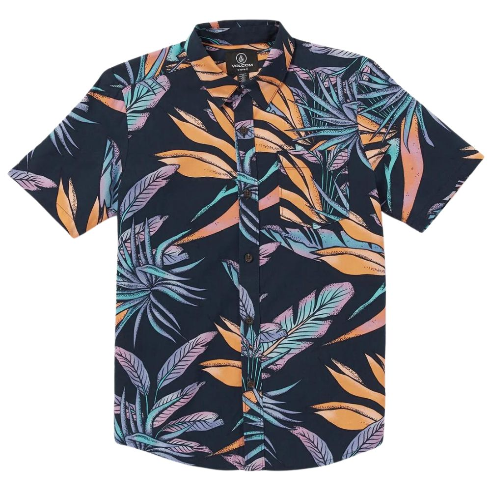 Volcom Indospray Floral Woven Shirt 