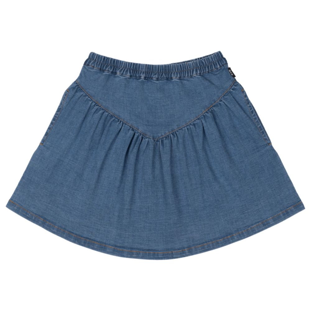 Rock Your Kid Chambray Yoke Skirt