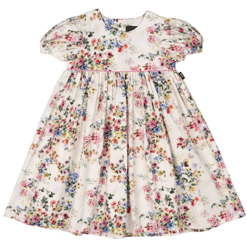 Rock Your Kid Wild Meadow Puff Sleeve Dress