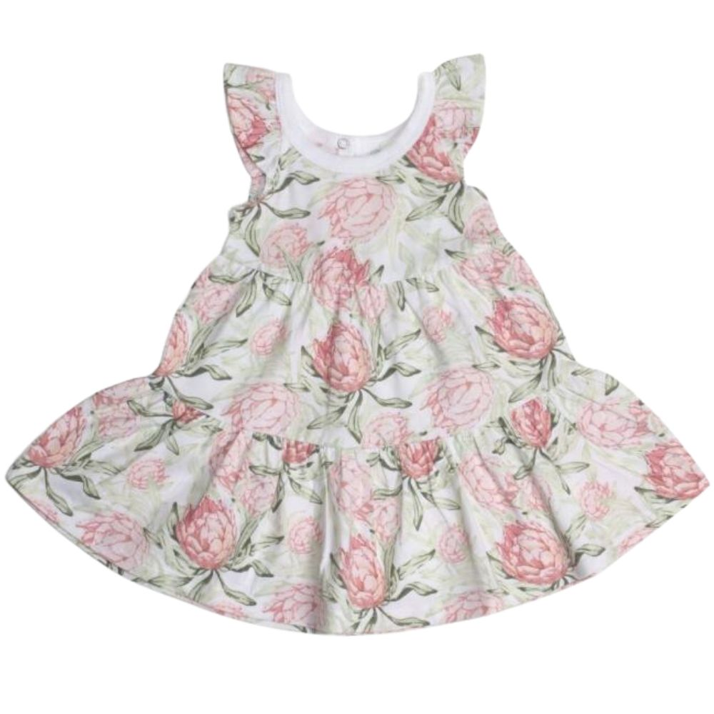 Little Bee by Dimples Cotton Frill Dress