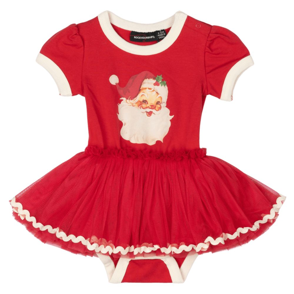 Rock Your Baby Santa Baby Circus Dress
