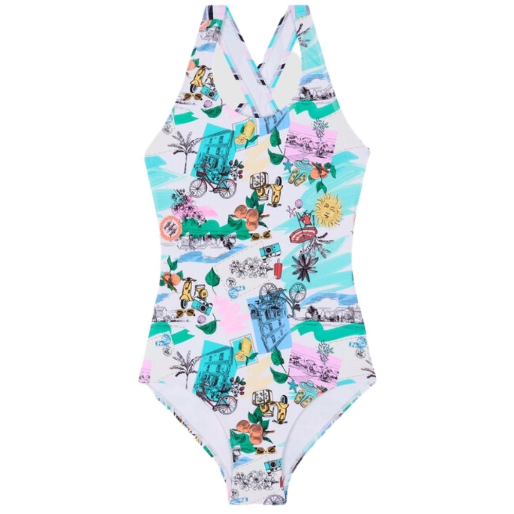 Seafolly Amalfi Coast Crossover One Piece