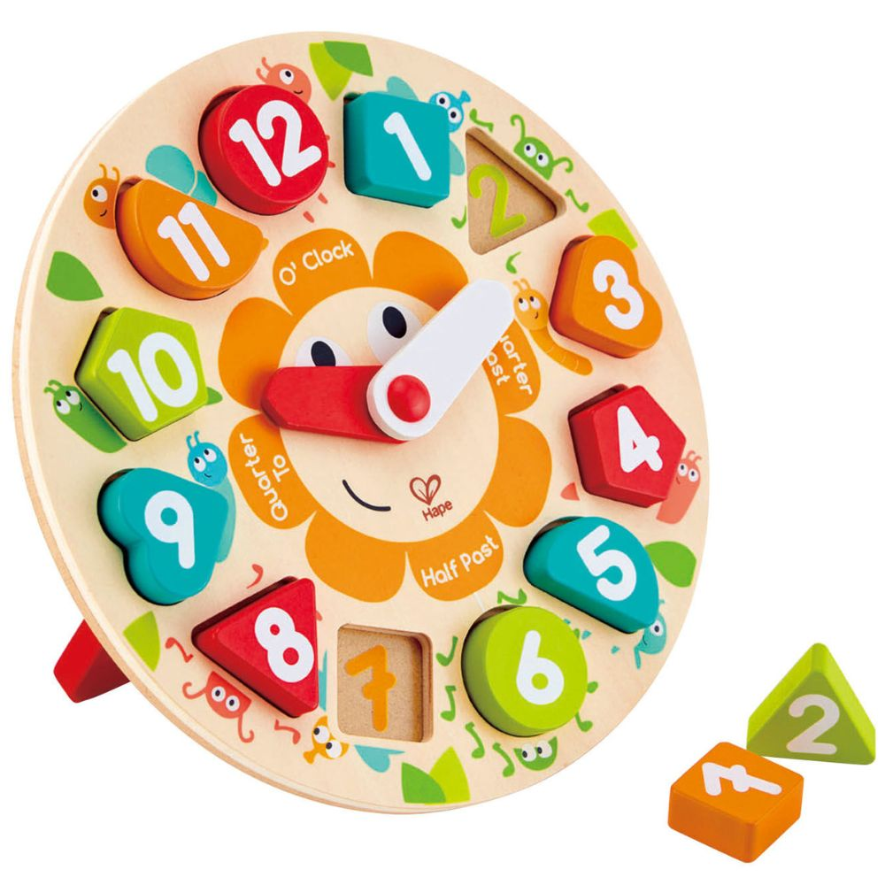 Hape Chunky Clock 