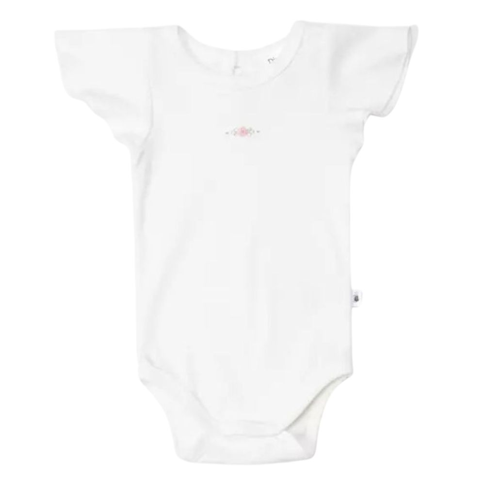 Dimples Cotton Petal Bodysuit 