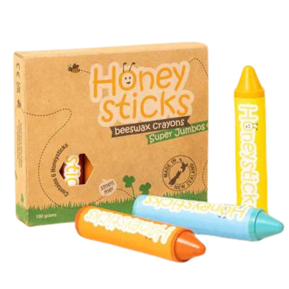Honeysticks Crayons - Super Jumbos 6pk