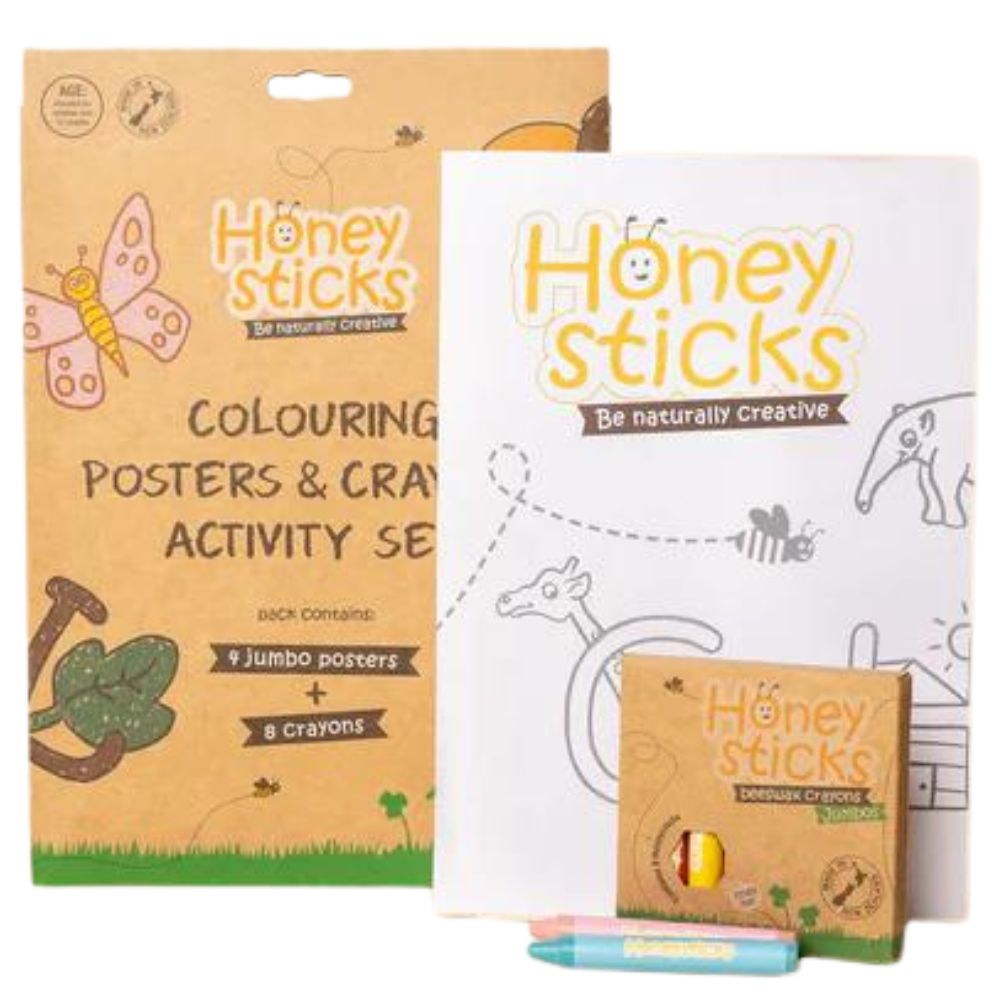 Honeysticks Poster & Crayons Activity Pack