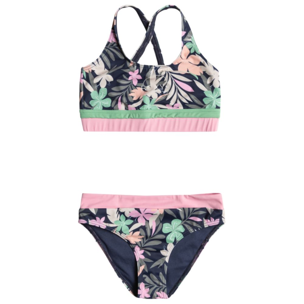 Roxy Ilacabo Crop Top Swim Set