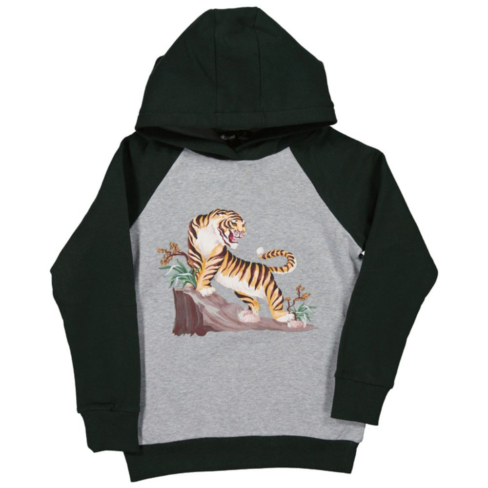 Radicool Dude Mountain Tiger Raglan Hoodie