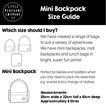 LRC Backpack Size Guide