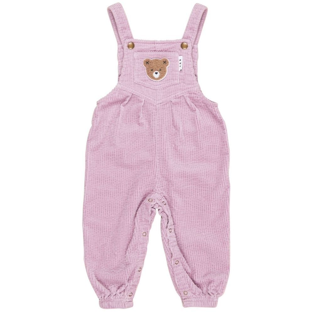 Huxbaby Orchid Cord Overalls