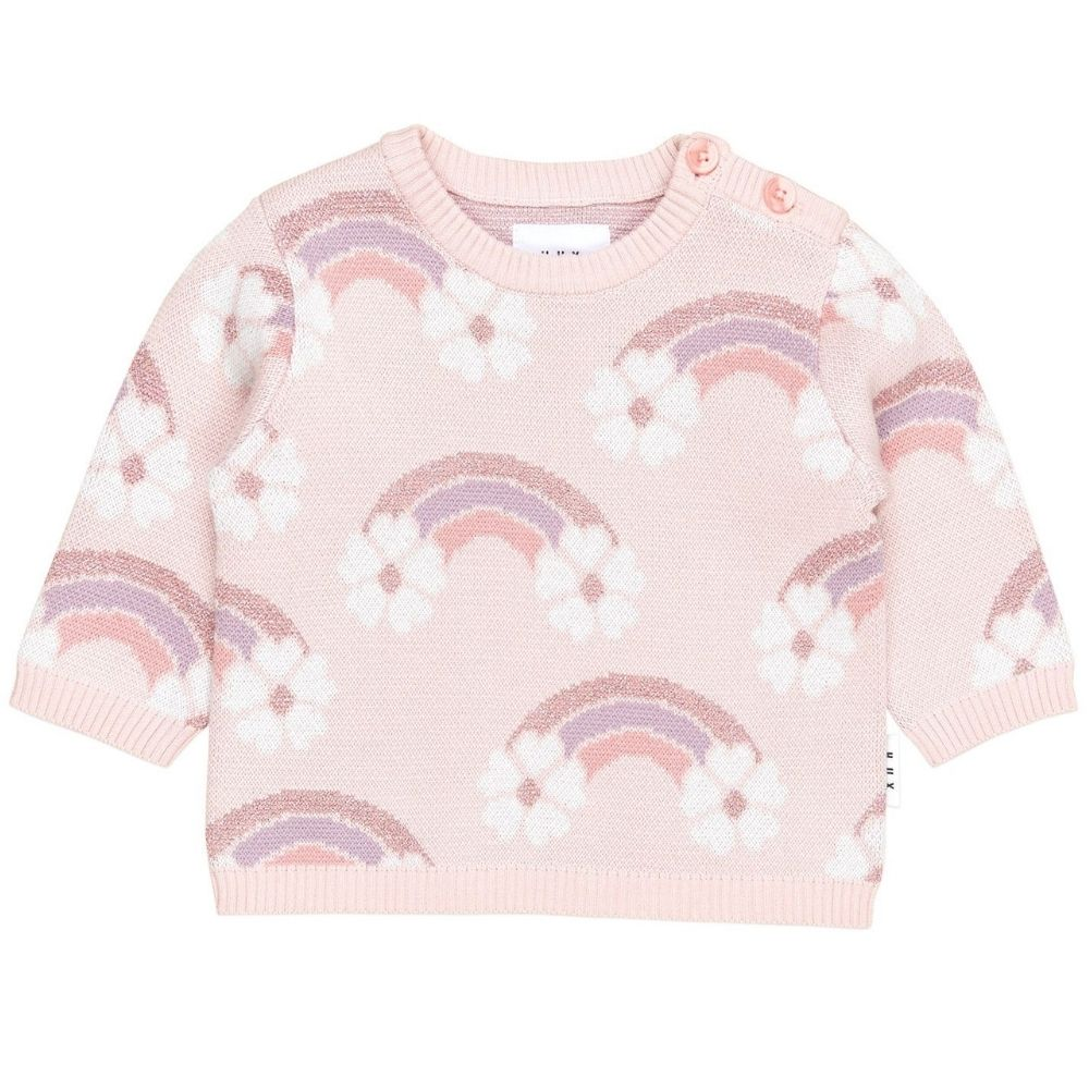 Huxbaby Flowerbow Knit Jumper