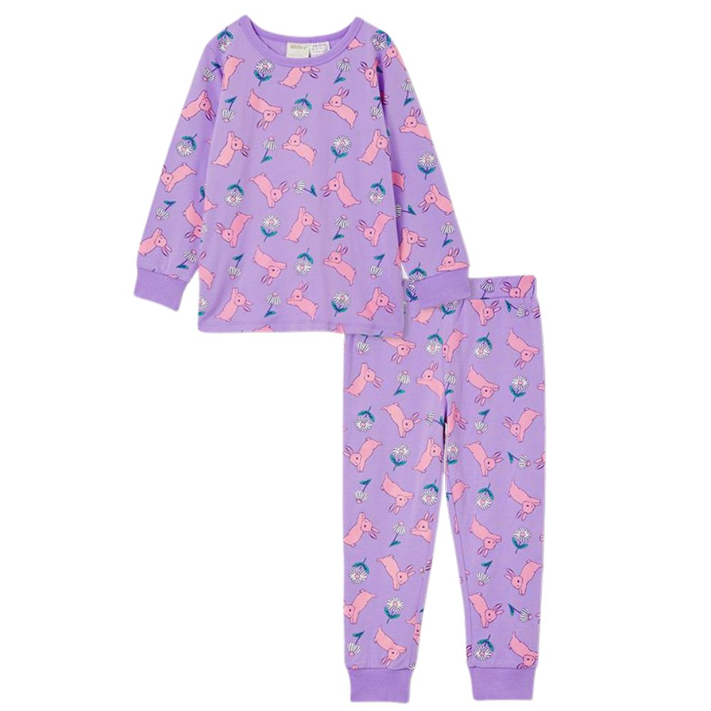 Milky Daisy Bunny Winter Pyjamas