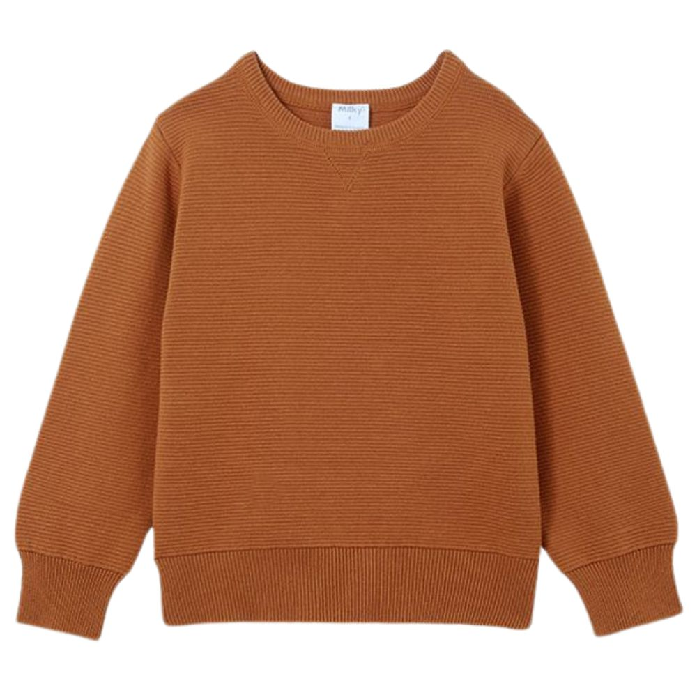 Milky Maple Knit Sweater